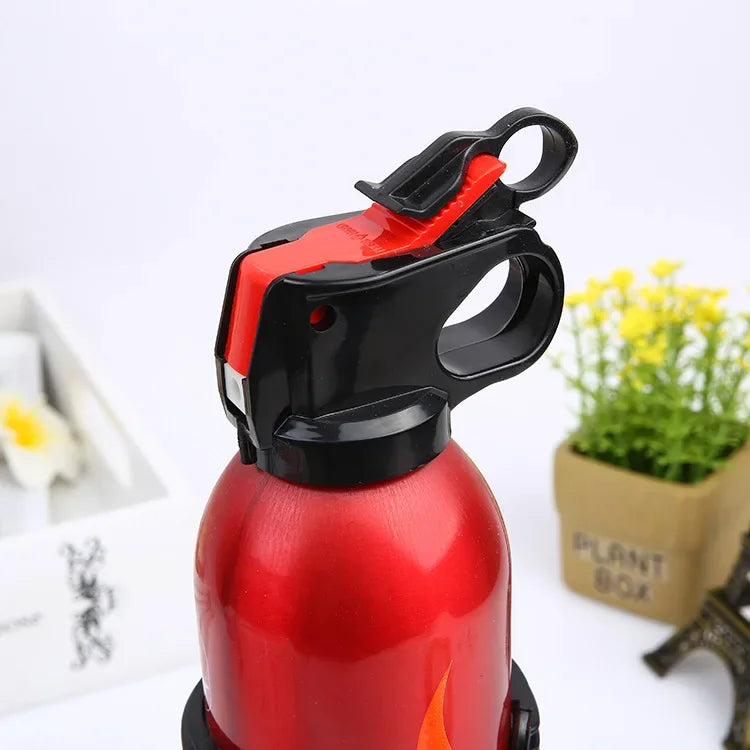 Extintor de incendios portátil de mano (FlameFighter), para casa, auto y caravana 600g, certificado estándar 3C