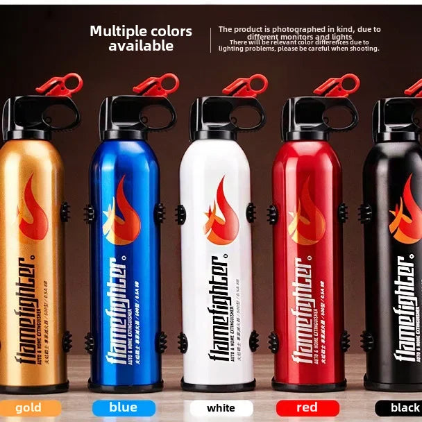 Extintor de fuego potente y compacto (FlameFighter). 520g Dry Powder Fire Fighter Large Spot Car Mounted Household Extinguisher